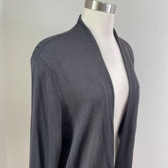 Nic + Zoe Womens Plus 2X Cardigan Sweater Open Front Silk Blend Lightweight Knit - Picture 2 of 10